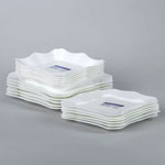 AUTHENTIC WHITE. Столовый набор Luminarc 18 предметов E5250