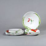 CARINE IRIS. Столовый набор Luminarc 19 предметов D3706