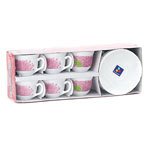 HORTENSIA PINK. Чайный набор Luminarc 12 предметов D7646