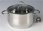 GOTOFF. Кастрюля из нержавеющей стали 5,9л HF-0853-C-5.9